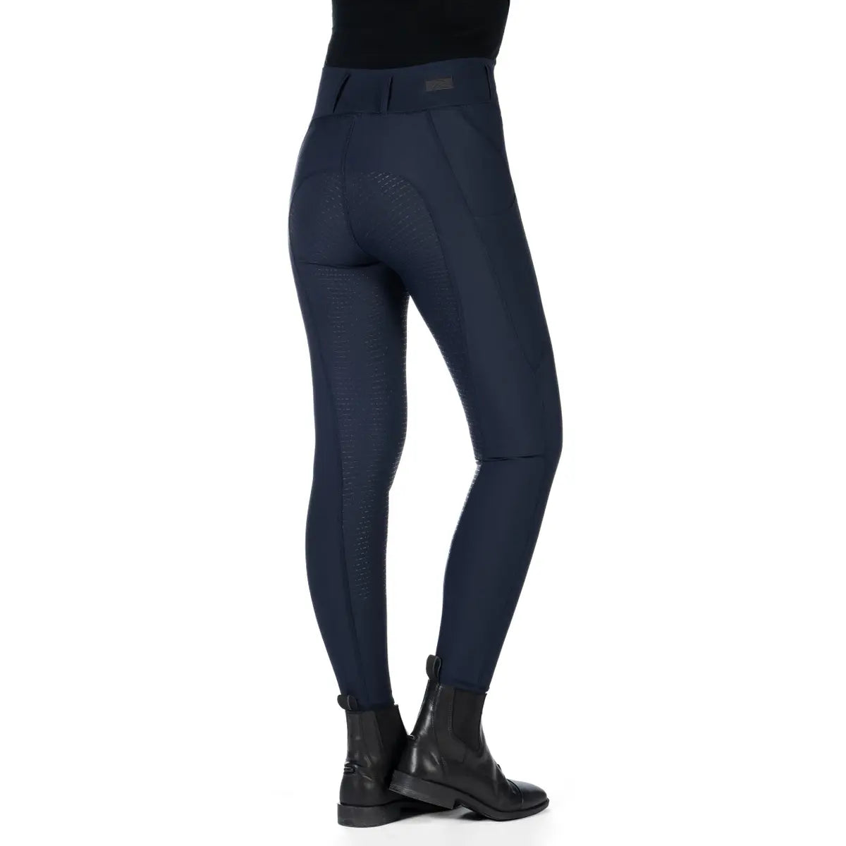 Damskie Legginsy jeździeckie Hkm Jil High Waist Silikon