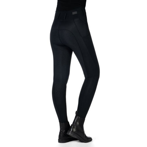 Damskie Legginsy jeździeckie Hkm High Waist Silikon