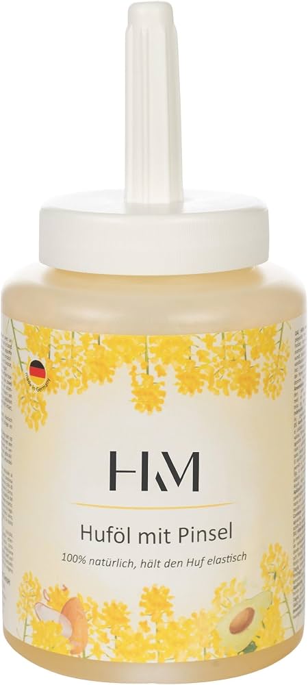 Naturalny Olej do kopyt z pędzelkiem Hkm 450ml